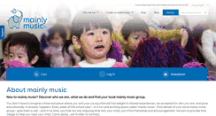 Desktop Screenshot of mainlymusic.org