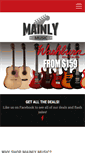 Mobile Screenshot of mainlymusic.net